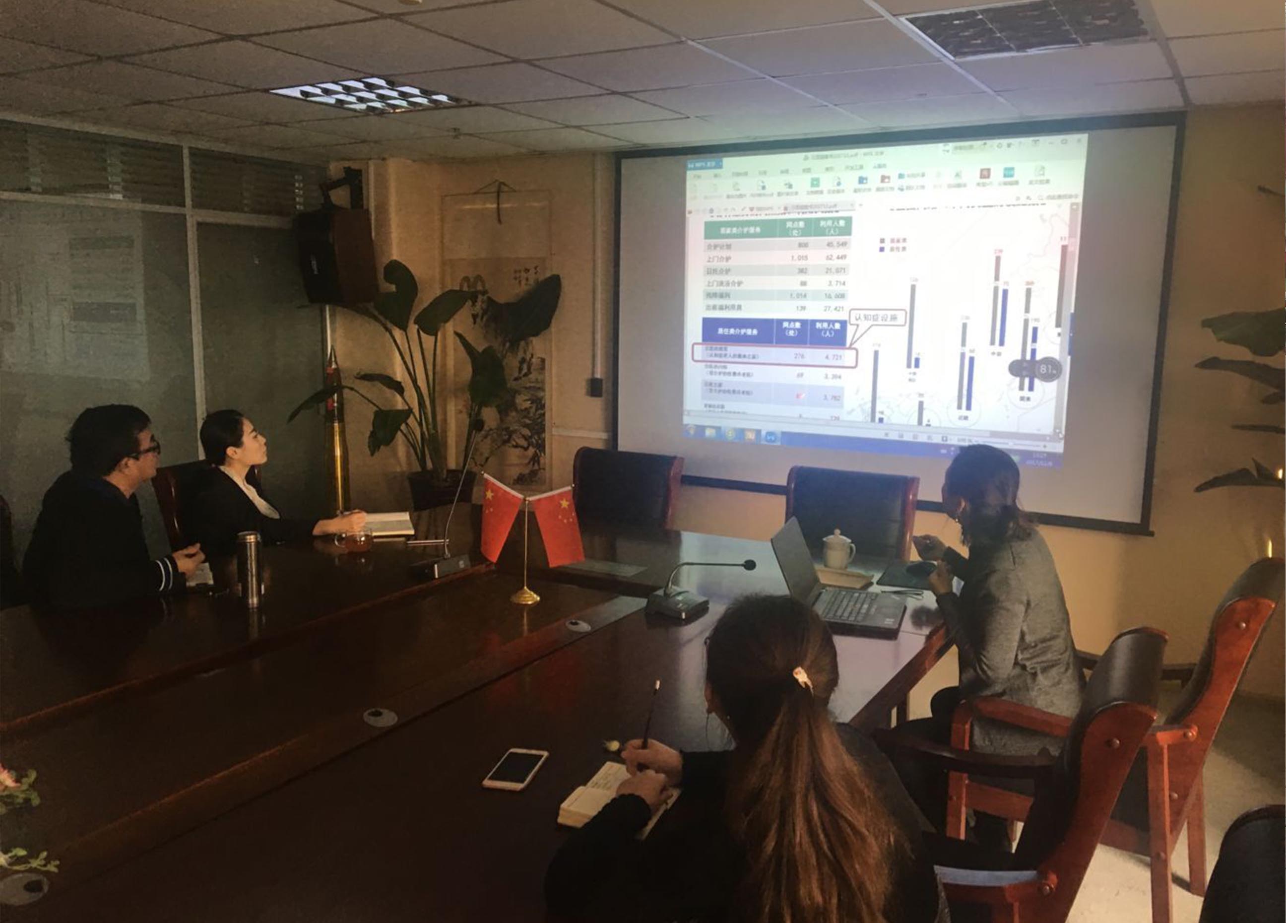 公司向导与专家同日医集团手艺交流