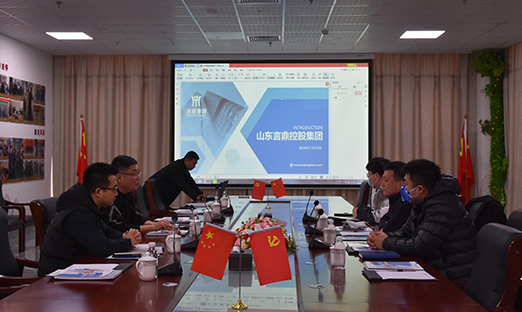 热烈接待青岛市立异投资有限公司杨总一行莅临尊龙凯时集团旅行洽谈