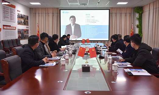 热烈接待青岛市农业局史局长一行前来指导事情